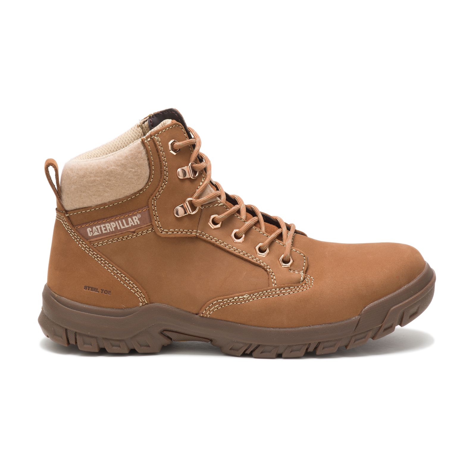 Caterpillar Tess Steel Toe - Womens Work Boots - Orange - NZ (732XIZLVU)